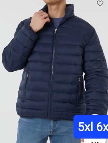 Zimske jakne: Muška puf jakna – dostupne veličine 5XL i 6XL - Kroj: klasična — 1