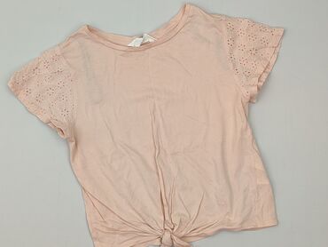 pluszowa kurtka z kapturem: T-shirt, H&M, 12 years, 146-152 cm, condition - Very good