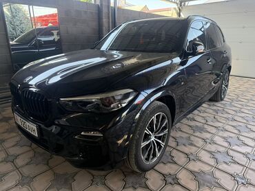 мошина: BMW X5 (G05), черный кроссовер премиум-класса.3.0 куб дизель Кузов и