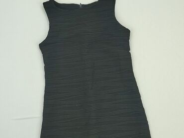 rozkloszowane czarne spódniczka: Sukienka, S, stan - Dobry