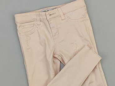 jeansy zamek z tyłu: Jeans, 4-5 years, 110, condition - Very good