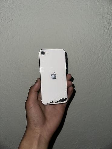 Apple iPhone: IPhone SE 2020, Б/у, 128 ГБ, Белый, 75 % — 1