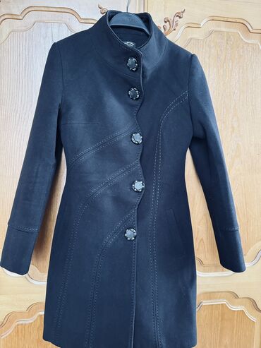 miss style пальто турция: Пальто S (EU 36), цвет - Черный