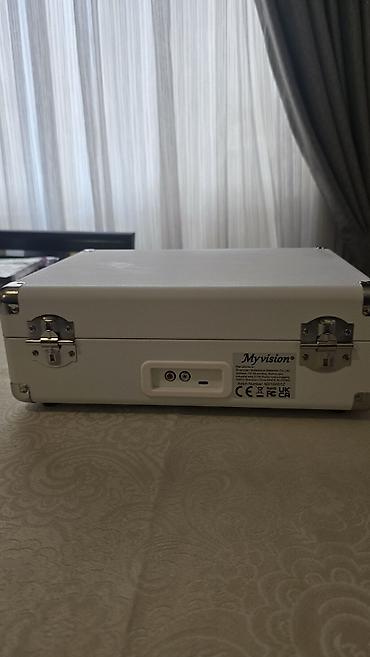 граммофон: MyVision brendli portativ vinil pleyer (çəkmə çamadan dizaynı) - — 6