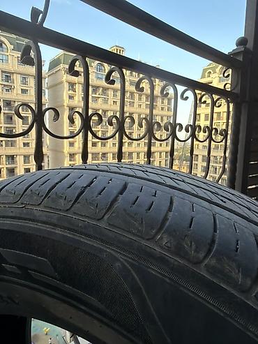 Шины и диски: Шины 235 / 60 / R 18, Лето, Б/у, Внедорожные (АТ/МТ), Корея, Kumho — 2