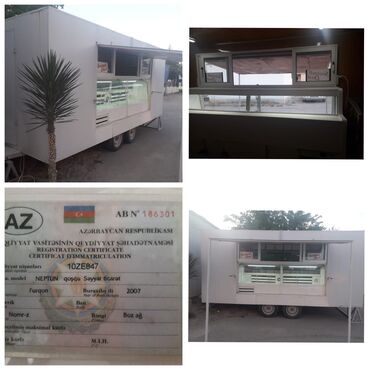 Restoran, kafelər: ❇️Dawina bilen karavan satilir.her bir senedi var.icerisi geniwdir ve