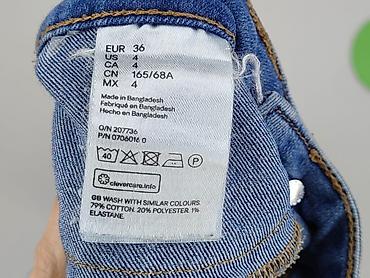hand work denim: H&M Divided, Jeansy damskie, rozmiar S — 6