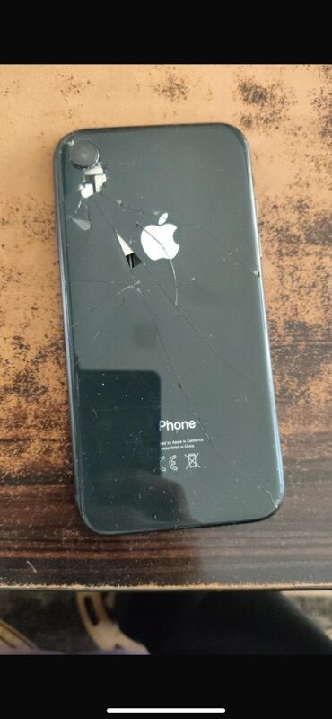 sensörlü aspiratör: IPhone Xr, 64 GB, Space Gray, Qırıq