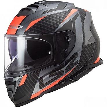 cest: LS2 integralna motoristička kaciga – karbonska školjka, sportski — 1