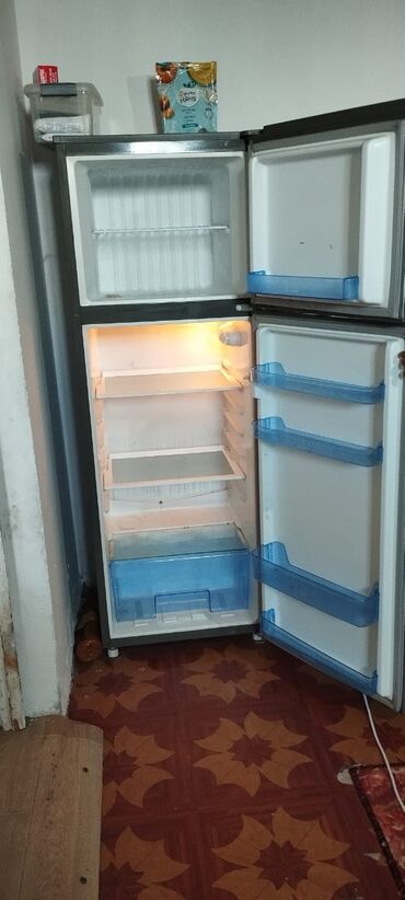 бытовая техника ош: Холодильник Б/у, Двухкамерный, De frost (капельный), 60 * 150 * 50