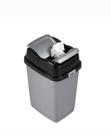 Digər ofis ləvazimatları: Ofis və ev üçün zibil qabı – praktik və rahat Plastik zibil qutusu – — 9