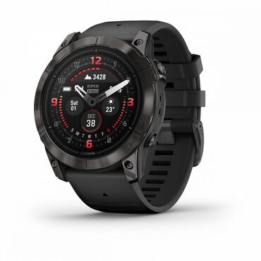 Garmin: Garmin EPIX PRO (2-пок) Sapphire Edition 51 мм, титановый