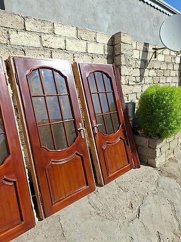 Qapılar və aksessuarlar: Taxta giriş/interyer qapıları - Material: keyfiyyətli taxta — 3
