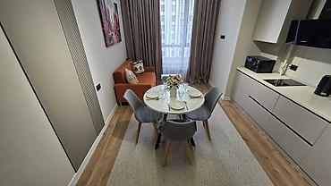 Посуточная аренда квартир: 1 комната, Душевая кабина, Постельное белье, Кондиционер — 16