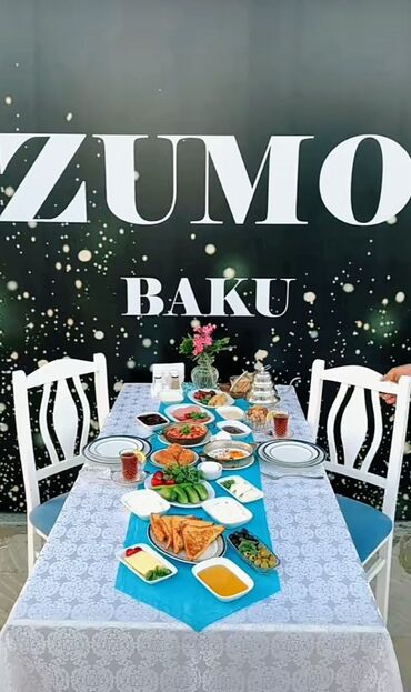 баку недвижимость: ZUMO Baku – açıq havada yemək və istirahət məkanı - Rahat, dəniz