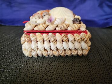 Kutije za odlaganje: Kutija nova za nakit. Kutija radjena od korala,skoljki i keramike na lalafo.rs — 11 Kutije za odlaganje: Kutija nova za nakit. Kutija radjena od korala,skoljki i keramike — 11