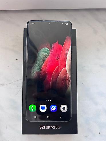 samsung s7230e wave 723: Samsung Galaxy S21 Ultra 5G, 256 GB, rəng - Qara, Barmaq izi, Simsiz şarj, İki sim kartlı — 1