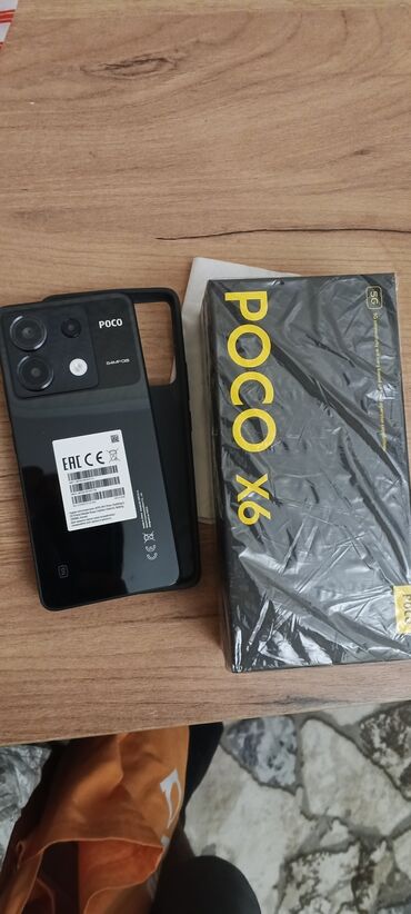 poko m4 pro: Poco X6, Колдонулган, 512 ГБ, түсү - Кара, 2 SIM