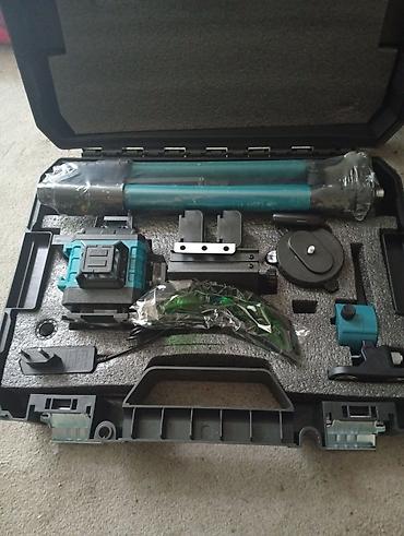 Ölçmə cihazları: Makita lazer nivelir dəsti – yaşıl şüalı, 360° xətt proyeksiyası ilə — 2
