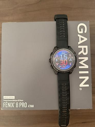 часы garmin fenix 8: Garmin Fēnix 8 Pro 47 мм — премиальные мультиспортивные GPS‑часы с — 1