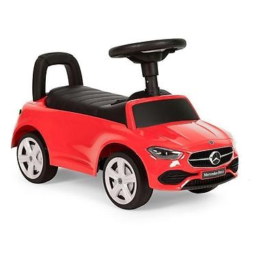 exit jakne: Guralica Mercedes C CLASS sa interaktivnim volanom i zvucima – crvena — 1