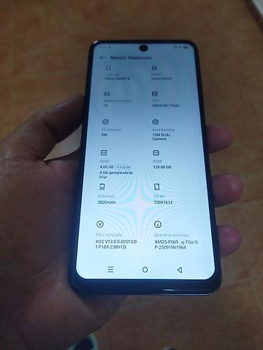 infinix zero: Infinix Smart 8, 128 GB, rəng - Göy — 1