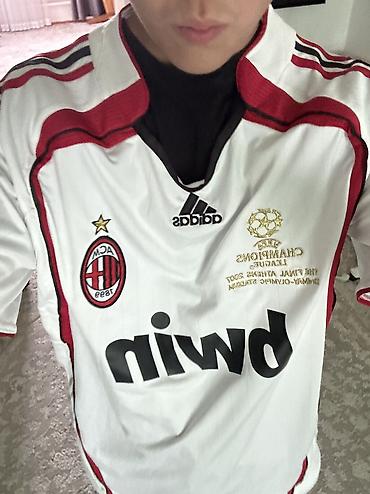 olympic: Футбольная форма (джерси) AC Milan, выездная, сезон Лига чемпионов — 1