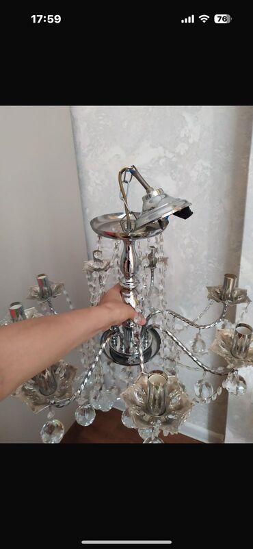 Çilçıraqlar: Çılçıraq, 8 lampa, Xrustal