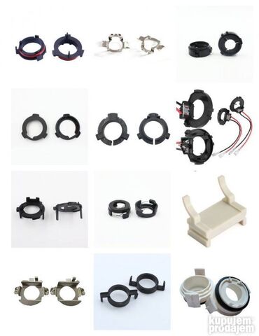 Auto oprema: NOVI Adapteri za H7 LED sijalice za Renault Clio 2, Megan 4, VW Passat — 1