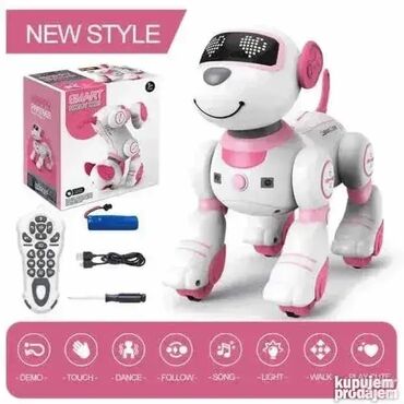 ta pec subotica: Robot pas -interaktivan Robot ku?e sa daljinskim Robot pas