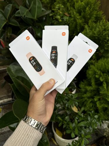 Новый, Смарт часы, Xiaomi, Водонепроницаемый, цвет - Белый