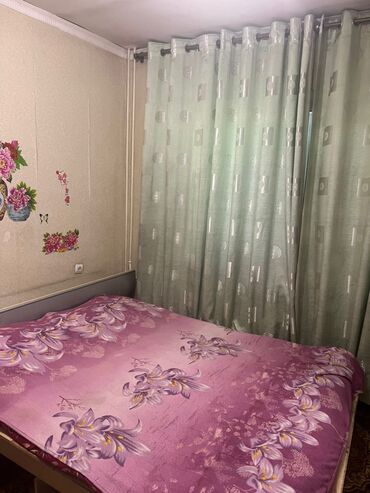 квартира на долгий срок в бишкеке: 3 комнаты, 60 м², 105 серия, 1 этаж, Косметический ремонт