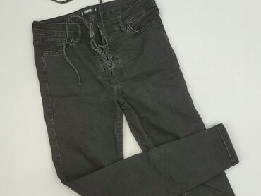 czarne buty na koturnie deichmann: Denim Collection, Jeans for women, size M (EU 38)