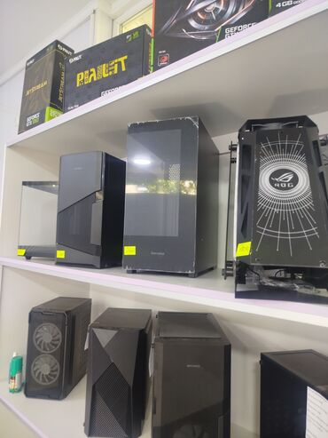 корпусы для пк: Корпус ПК, Asus, ATX, цвет - Черный