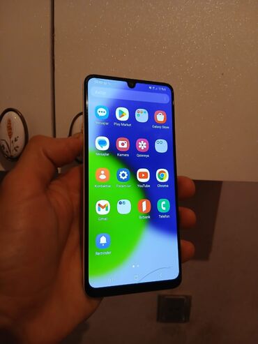 samsung galaxy 10.1: Samsung Galaxy A22, 64 GB, rəng - Ağ, Barmaq izi