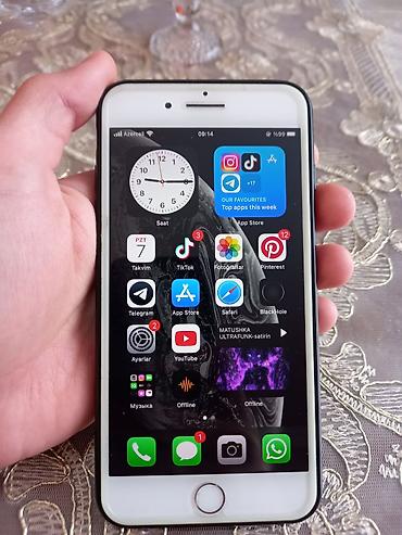 ucuz sade telefonlar: IPhone 7 Plus, 128 GB, Matte Silver, Zəmanət, Barmaq izi, Simsiz şarj — 6