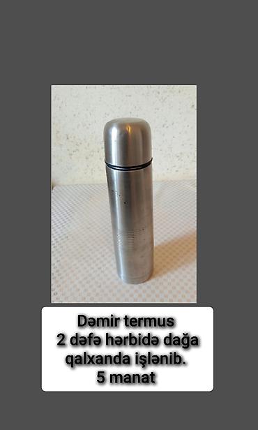 cop 29 termos: Rəng - Gümüşü, Termos, Paslanmayan polad, 1,5 bucket volume l — 1