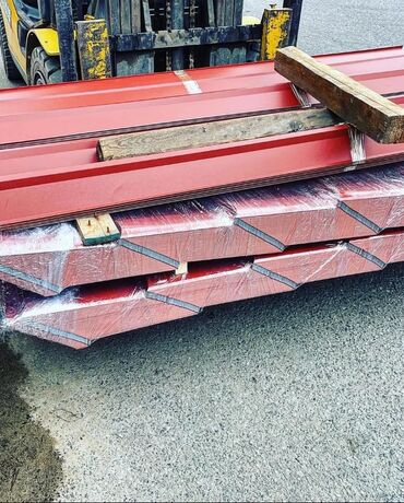 Çerepitsa: Metal dam örtükləri, rəng - Qırmızı, Pulsuz çatdırılma, Zəmanətli, Kredit var — 1