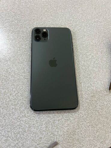 iphone 11 pro max 2 cı el: IPhone 11 Pro Max, 256 ГБ, Alpine Green, Отпечаток пальца, Беспроводная зарядка, Face ID