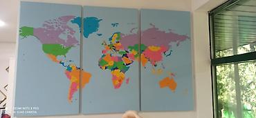 Другие предметы коллекционирования: Карта, карта, карты Кыргызстан, Кыргызстана района, район, область — 7