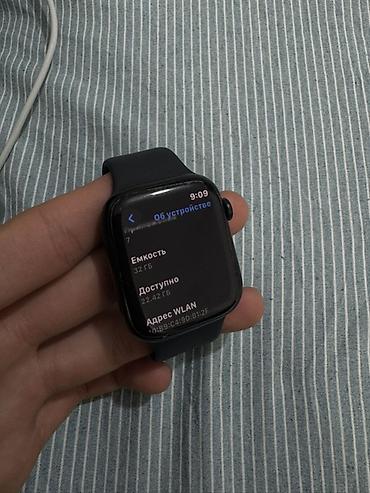 Apple Watch: Apple Watch Series 7, 45 мм, 32 GB (чёрный) Часы в хорошем состоянии — 6