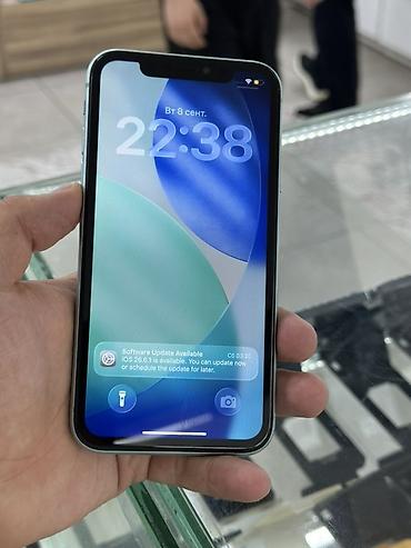 iphone 10r: IPhone 11, Б/у, 128 ГБ, Зеленый, 87 % — 2