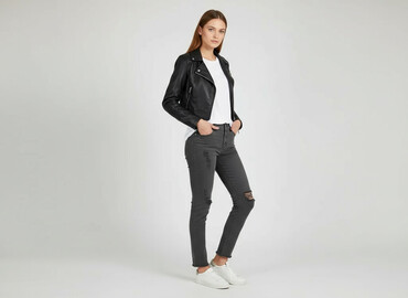 damskie jeans: Jeansy damskie, rozmiar M