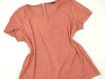 t shirty v neck: T-shirt, Esmara, L, stan - Dobry