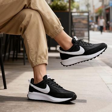 Кроссовки и спортивная обувь: Мужские кроссовки, 41, 42, 42.5, Nike, Новый, цвет - Черный, Самовывоз, Платная доставка — 1