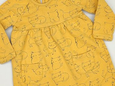 bluzka z kotkiem dla dziewczynki: Dress, George, 1.5-2 years, 86-92 cm, condition - Very good