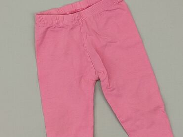 rozowa letnia sukienka: Leggings, 6-9 months, condition - Good