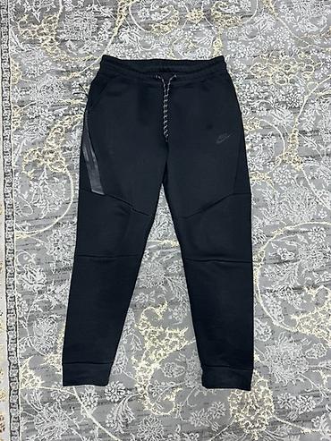 Спортивные брюки Nike Tech Fleece, черные. - Фирменный