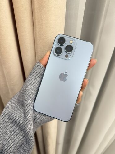 повербанк apple: IPhone 13 Pro, 128 ГБ, Sierra Blue, Коробка, 78 %
