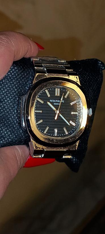 emperio armani: Yeni, Qol saatı, Patek Phillipe, rəng - Qara — 1